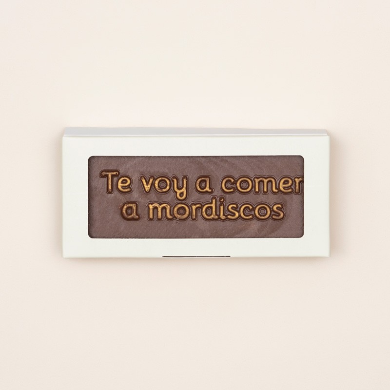 Chocolate Utopick «Te voy a comer a mordiscos» image number null