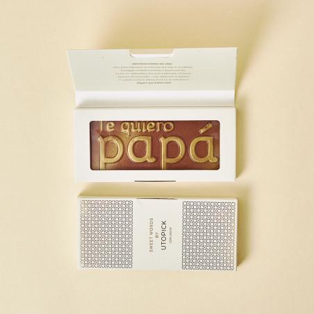 Chocolate Utopick "Te quiero Papá"