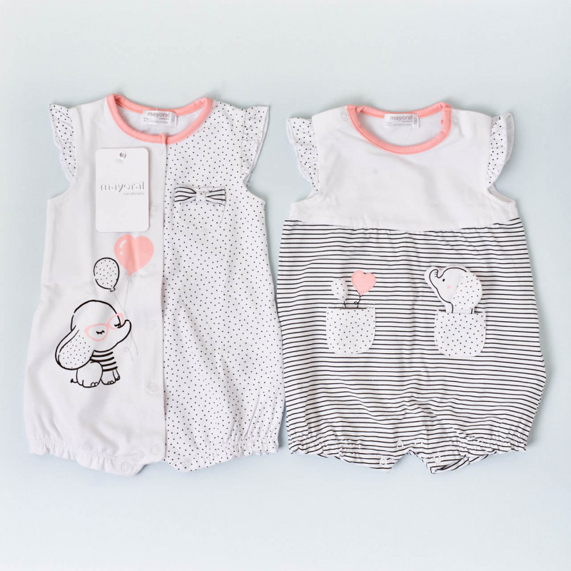 Set 2 pijamas elefante niña Mayoral image number null