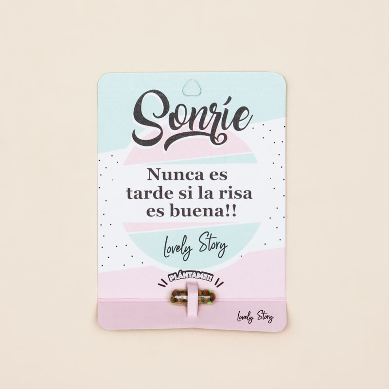 Tarjeta de Felicitación Original con Semillas image number null