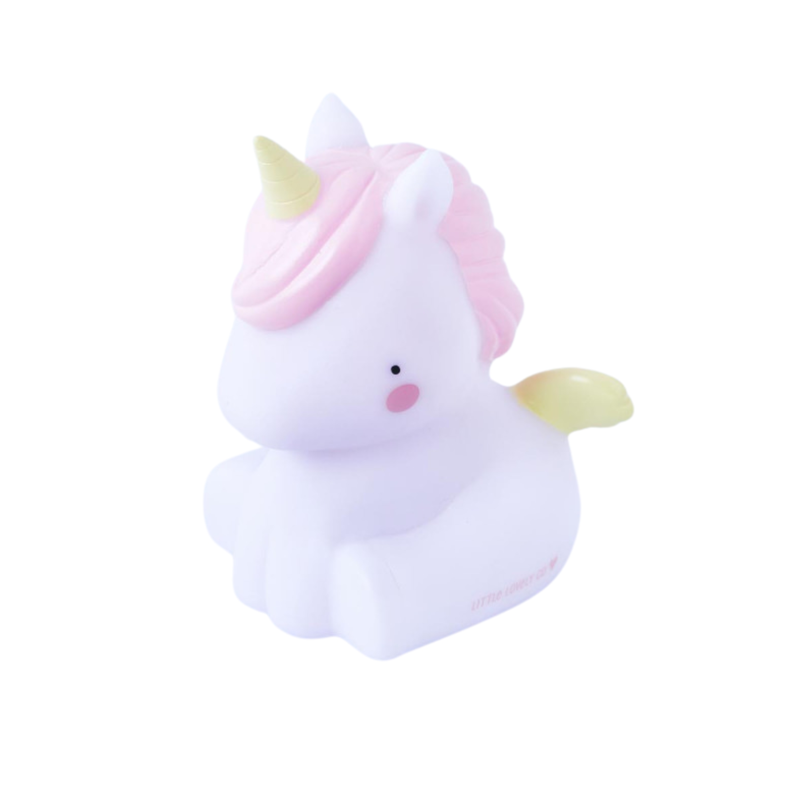 Imagen de figura de quitamietos de unicornio con luz led image number null