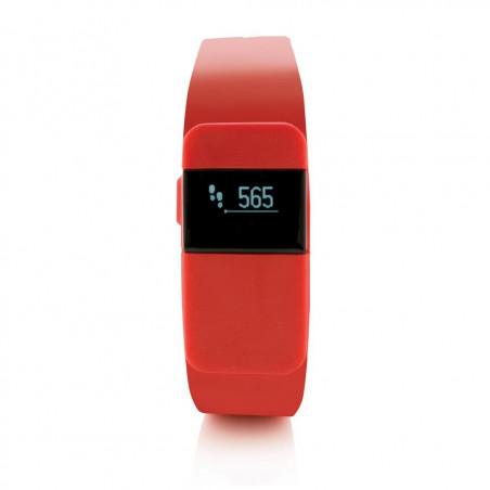Pulsera de actividad roja Keep Fit XD Design
