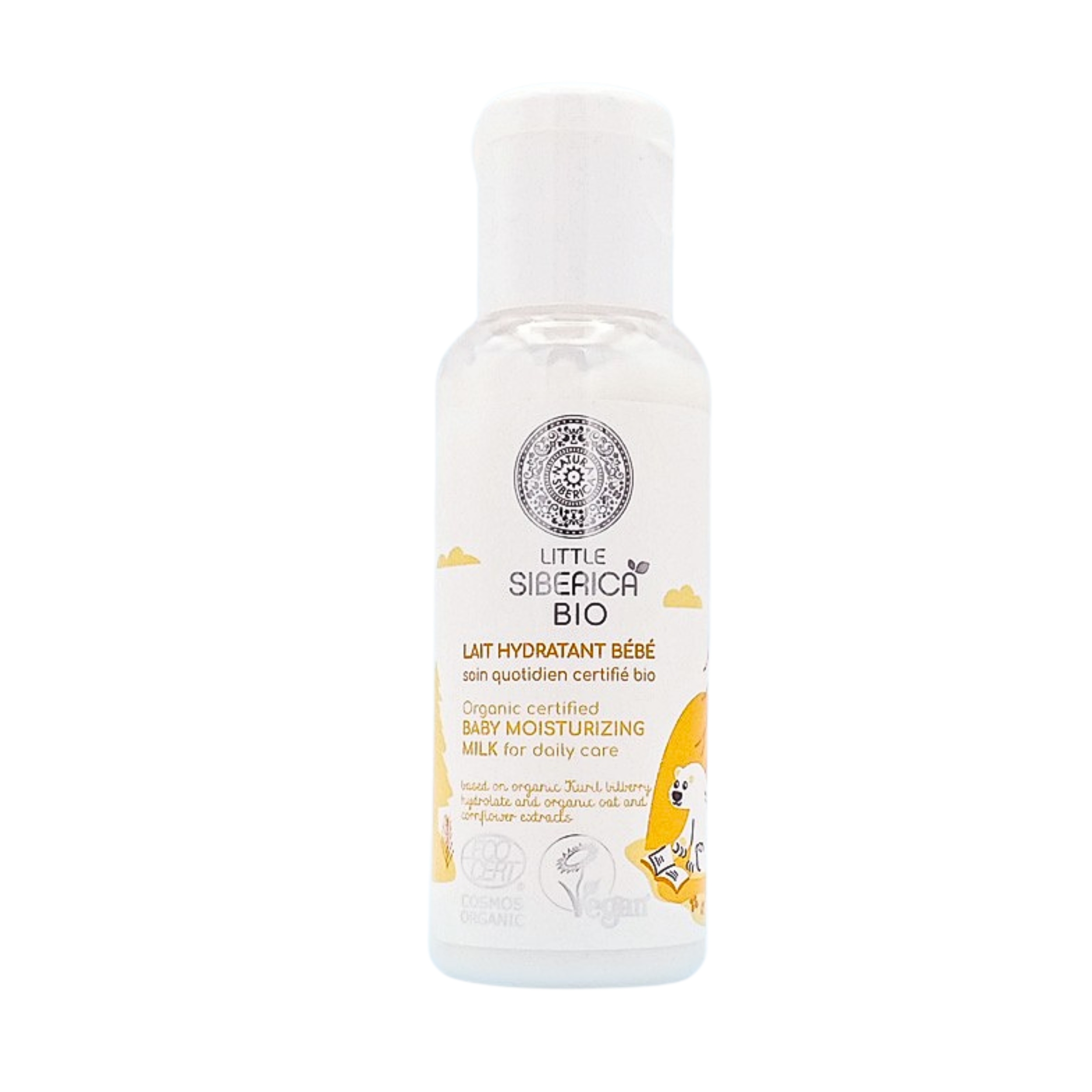 Leche Hidratante para Bebé Little Siberica BIO 50 ml