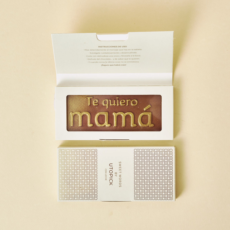 Chocolate Utopick "Te quiero Mamá" image number null