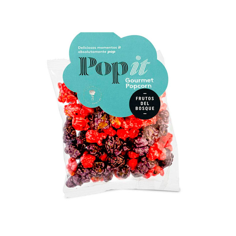 Bolsa de palomitas gourmet Frutos del Bosque Popit