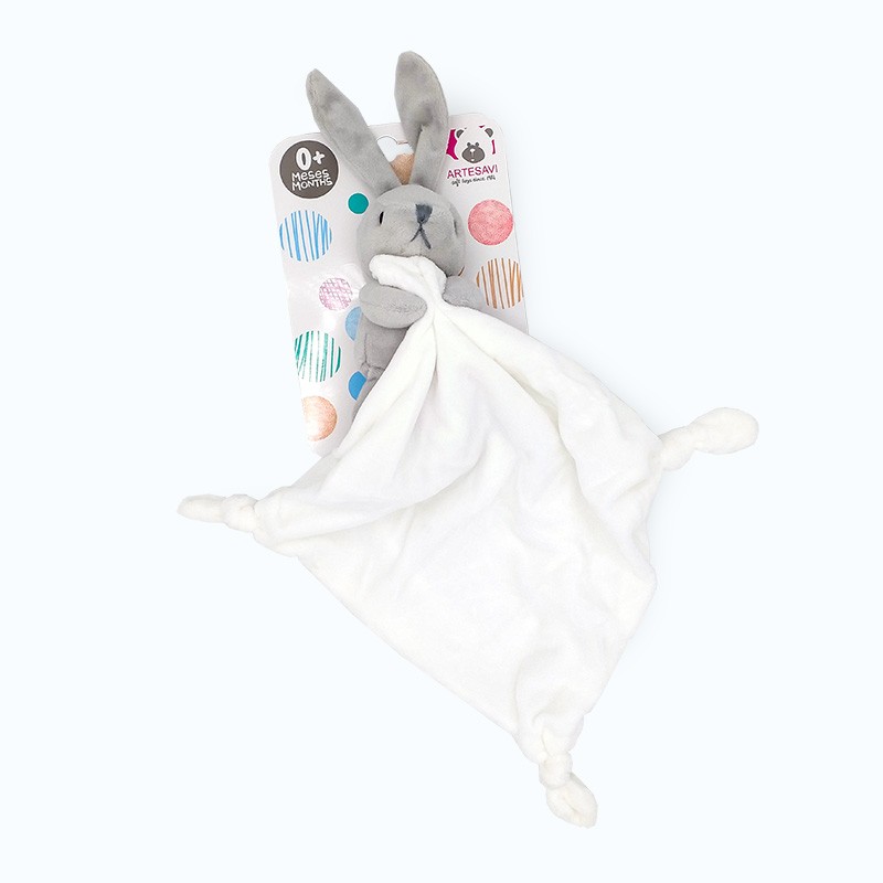 Doudou Conejito Blanco Artesavi