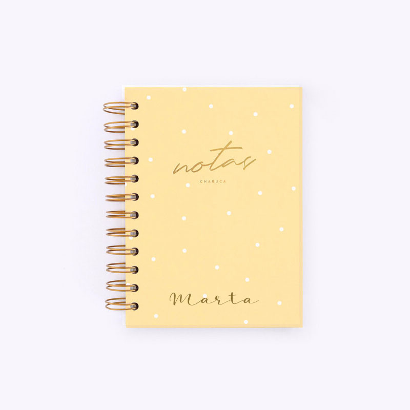 Cuaderno Personalizado Charuca Vainilla Mini image number null