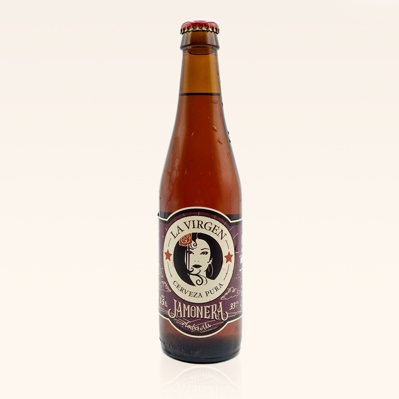 Cerveza La Virgen Jamonera