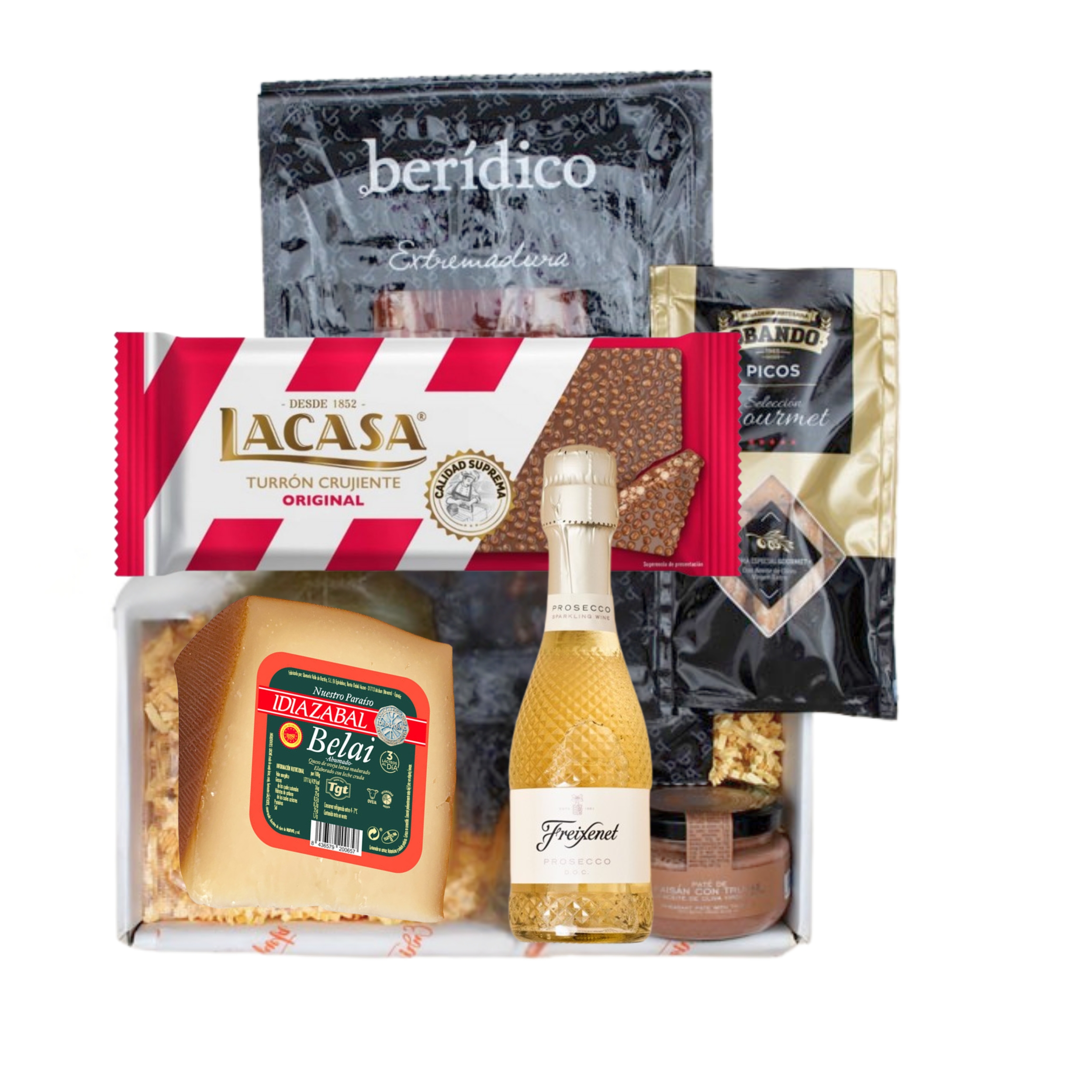 Cesta con Productos Navideños Surtidos image number null
