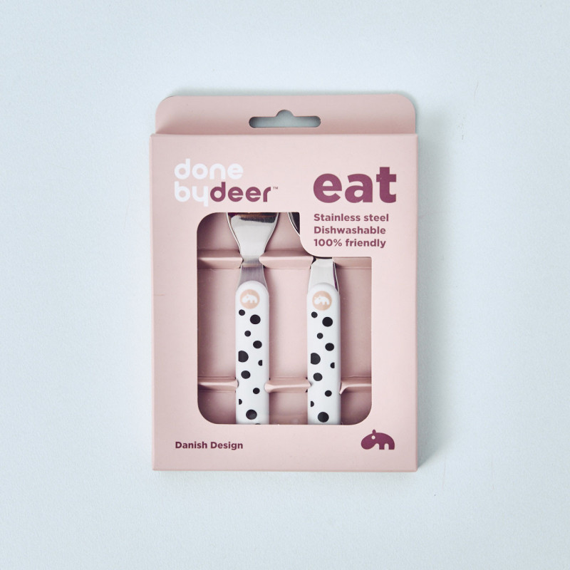 Juego de cubiertos para bebés Done By Deer image number null