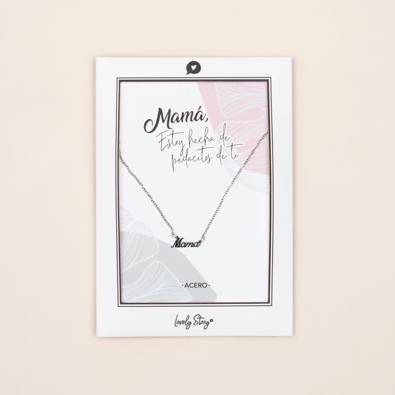 Colgante «Mama, estoy hecha de pedacitos de ti»
