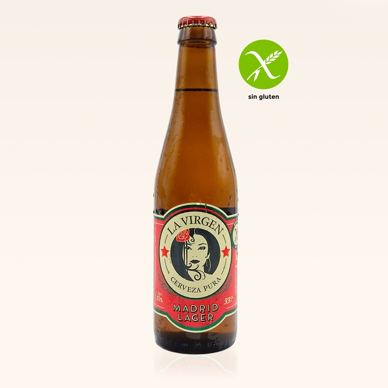 Cerveza La Virgen Sin Gluten image number null