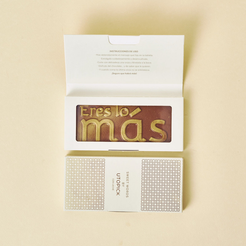 Chocolate Utopick "Eres lo más"