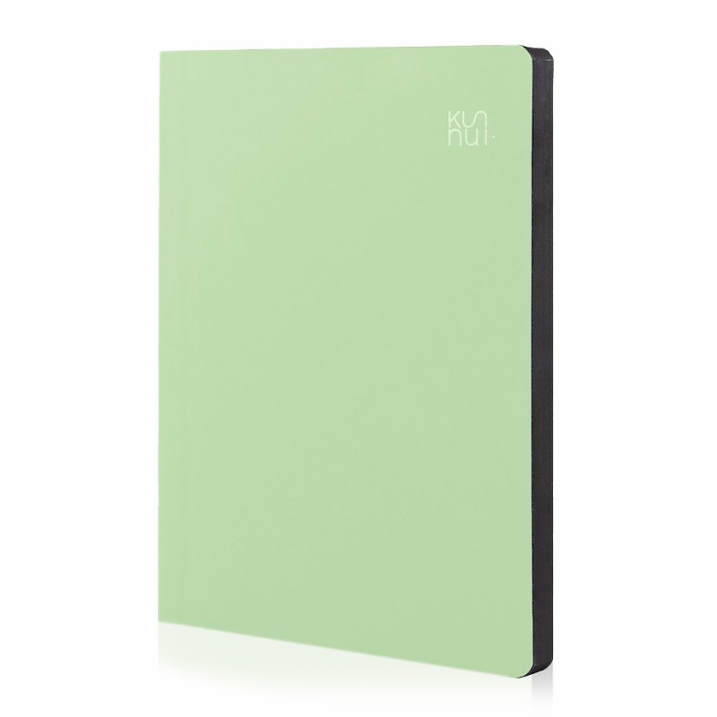 Libreta Kunnui 19x25 Verde Claro