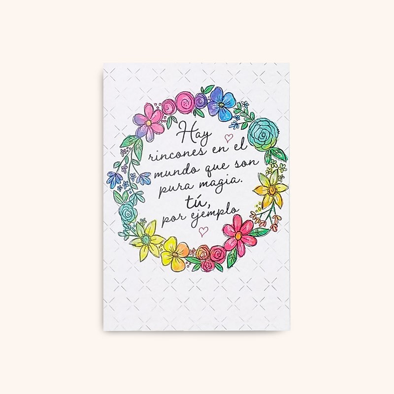 Tarjeta Amor «Rincones Mágicos»