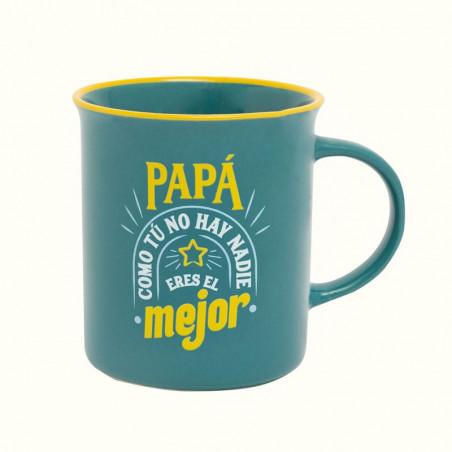 Taza Papá «Como tú no hay nadie, eres el mejor» Mr. Wonderful