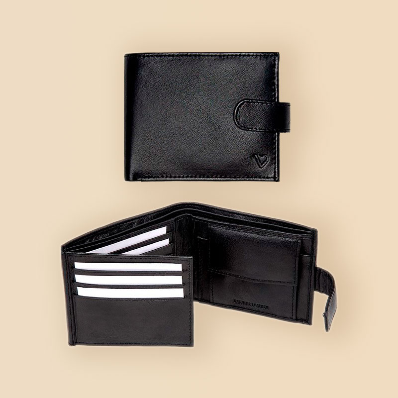 Cartera hombre negra Vestopazzo image number null