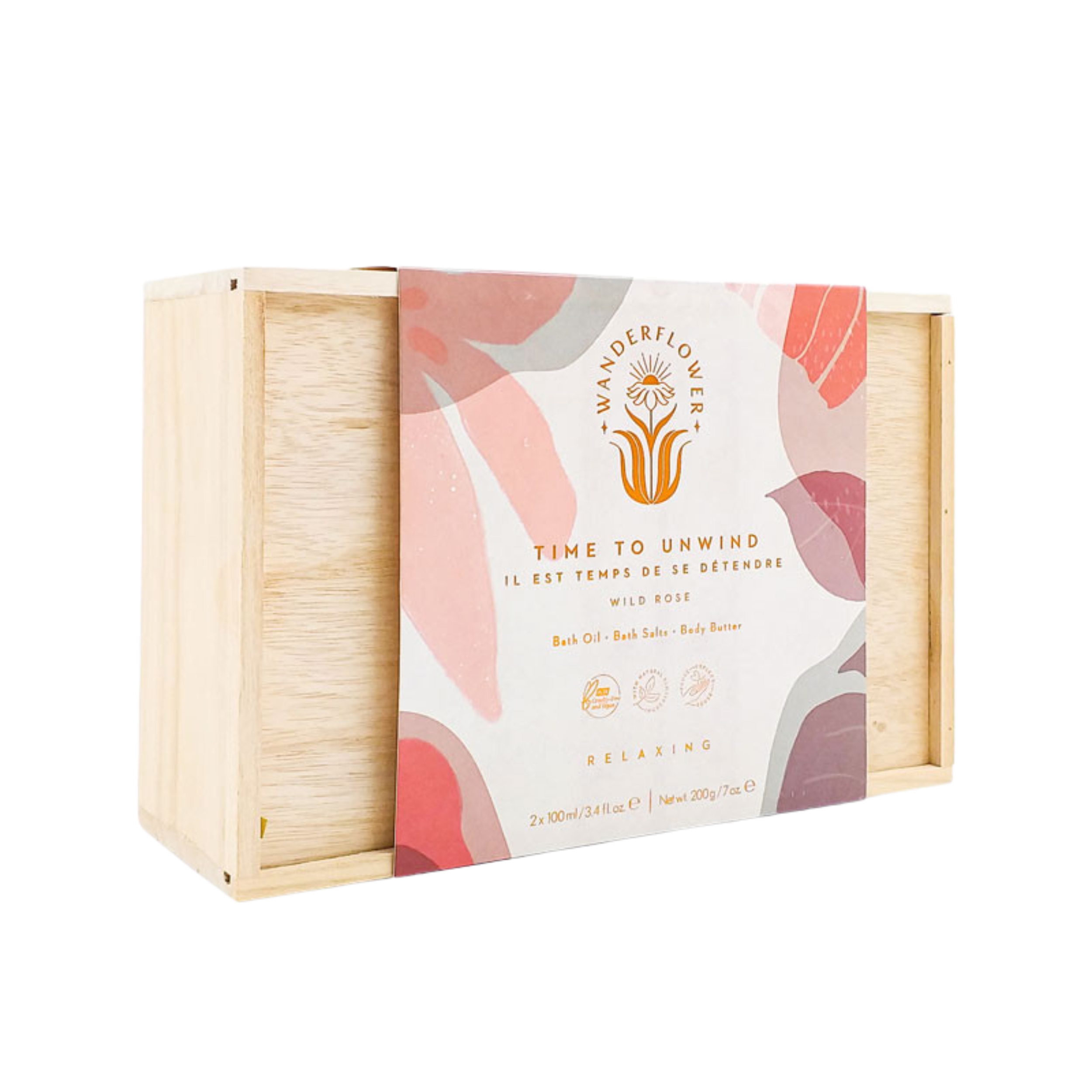 Estuche de Cosmética Bienestar Rosa Salvaje