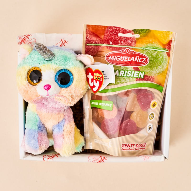 Detalle Sorpresa de Cumpleaños Peluche Ty con Jellies veganas image number null