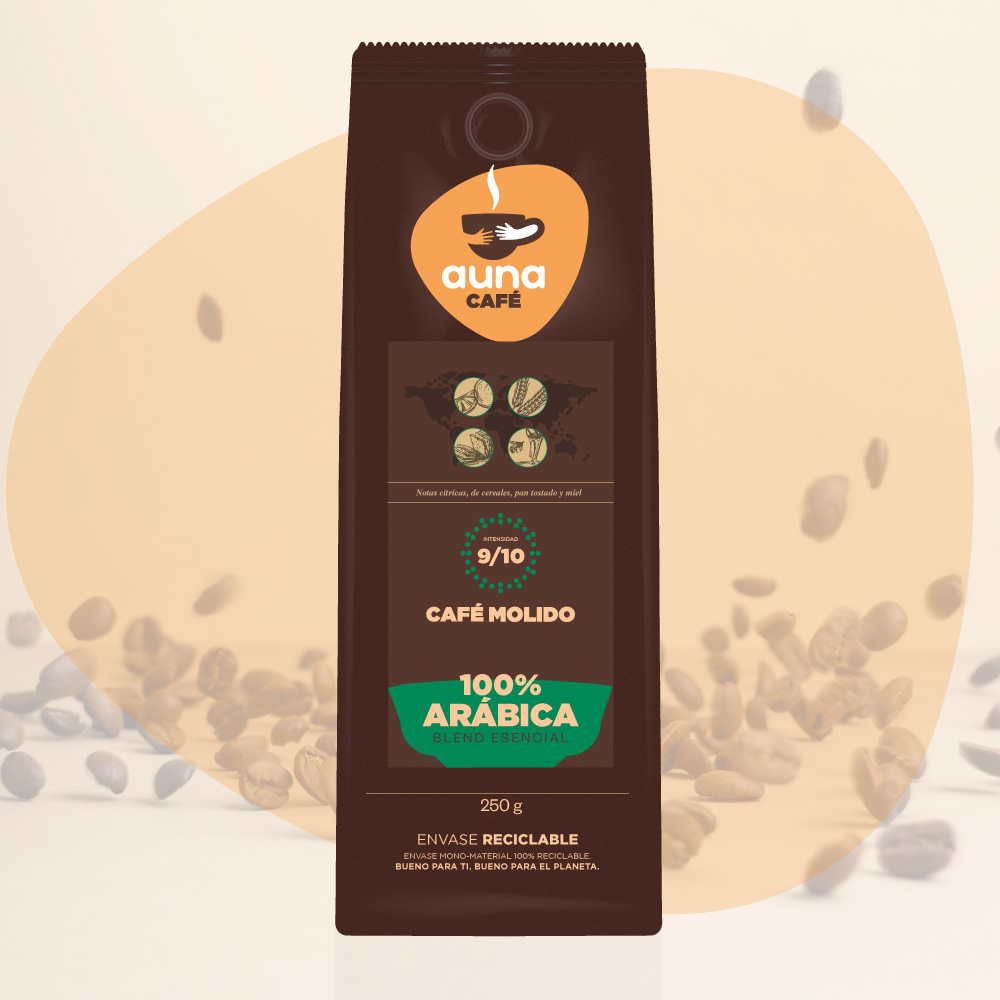 Café molido natural arábica 