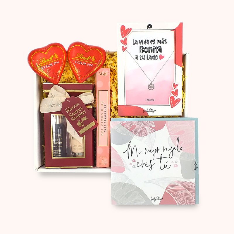 Caja Sorpresa Romántica para tu Mujer Favorita image number null