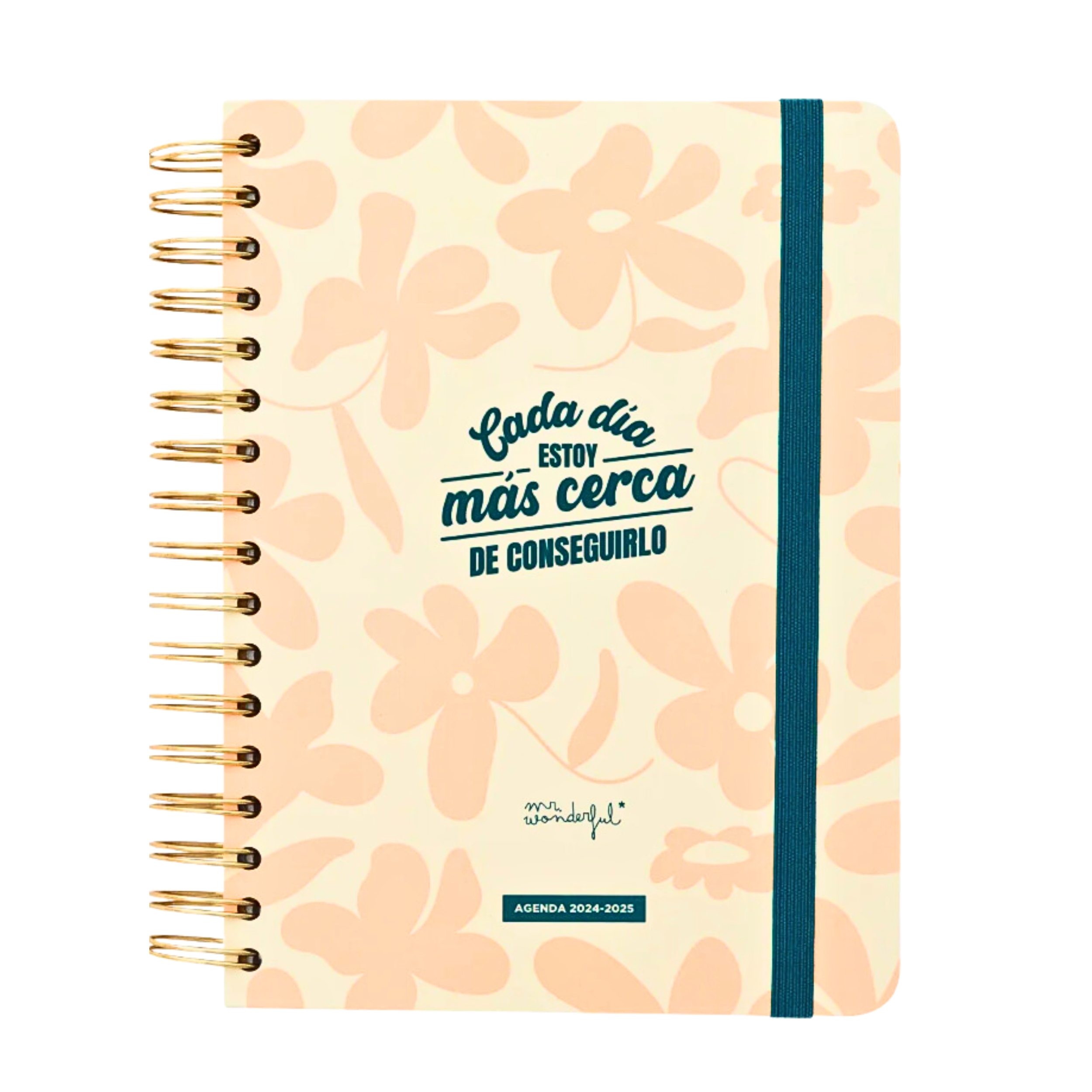 Imagen agenda de la marca Mr Wonderful Cada Día estoy Más Cerca de Conseguirlo