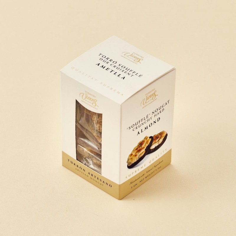 Turrón Soufflé Almendra Crujiente Torrons Vicens