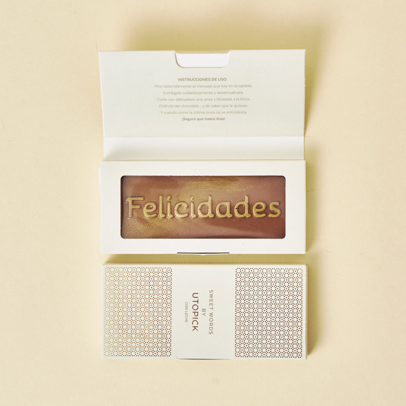 Chocolate Utopick «Felicidades»