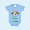 Body Bebé Personalizado Manga Corta Modelo Abejas image number null