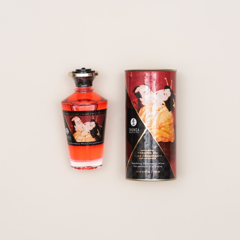 Aceite de Masaje Afrodisíaco Shunga Cava y Fresas image number null
