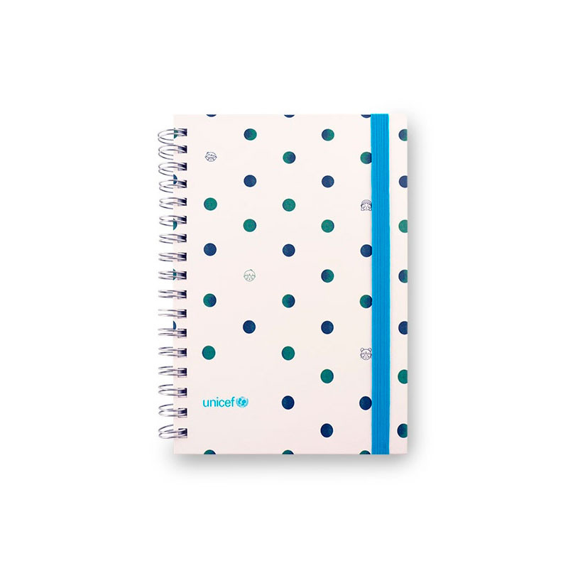 Cuaderno UNICEF  tapa dura topos image number null