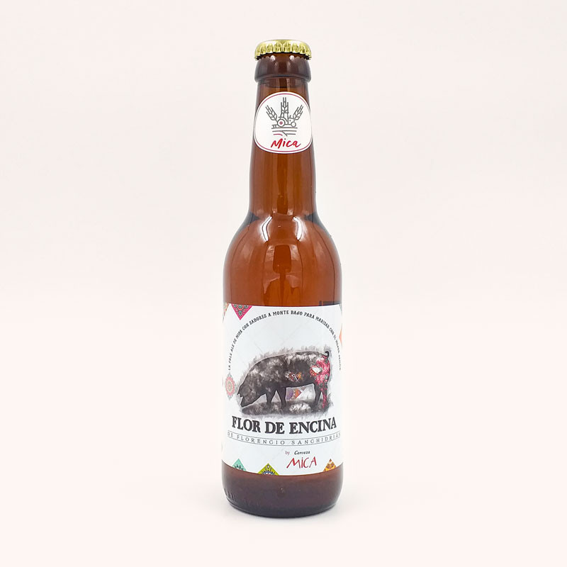 Cerveza Mica Flor de Encina