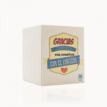 Portalápices «Gracias, Maestro»