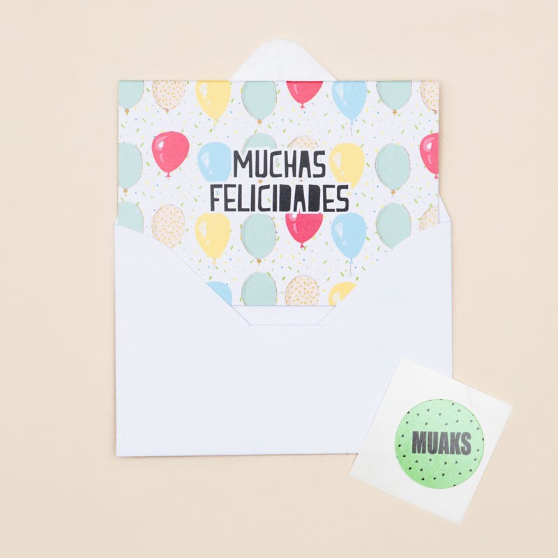 Tarjeta «Muchas Felicidades » image number null