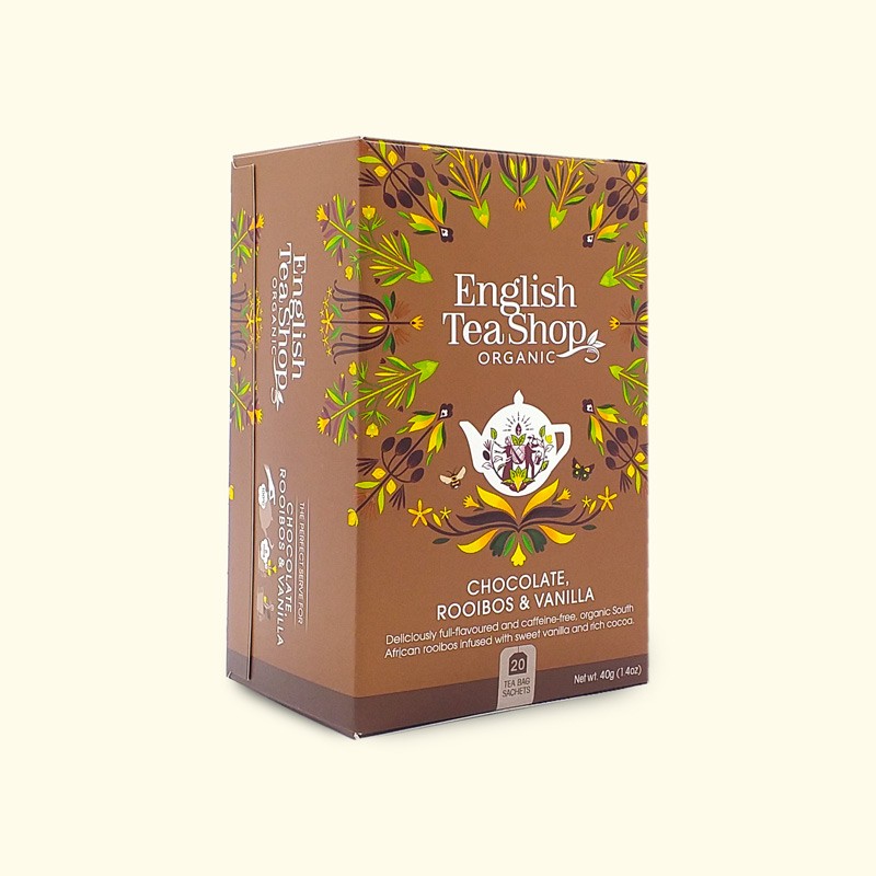 Infusión de Chocolate, Rooibos y Vainilla English Tea Shop image number null