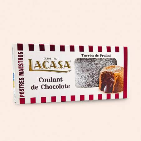 Turrón Lacasa Praliné Coulant de Chocolate