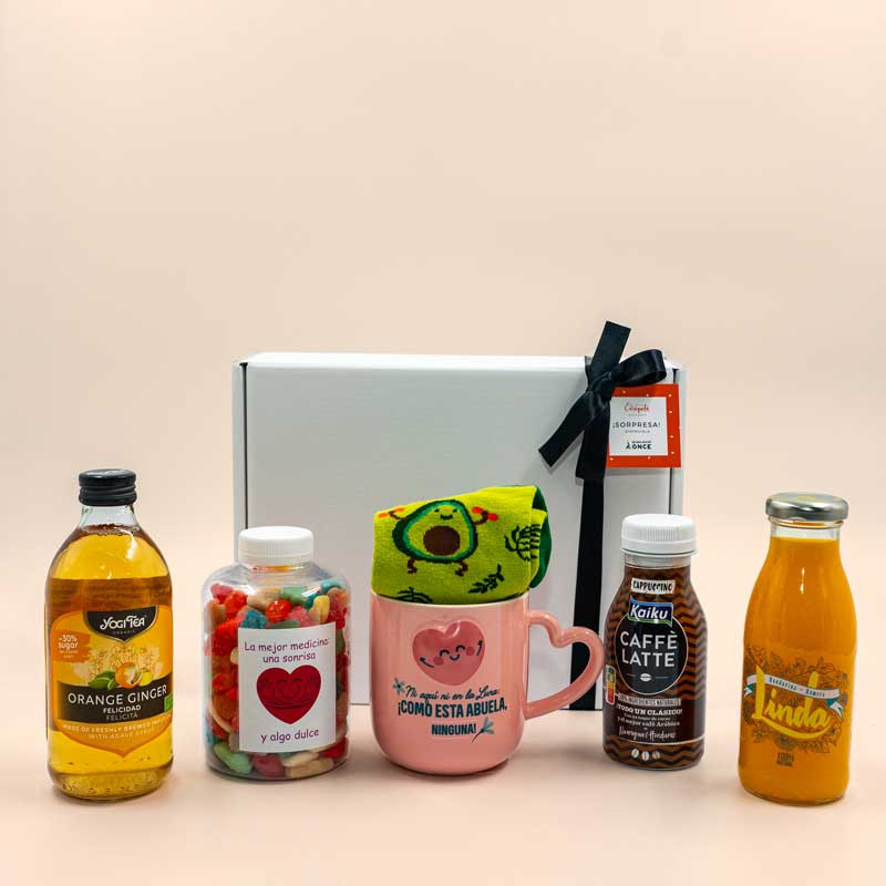 Cesta Regalo para Abuela con Taza Mr. Wonderful image number null