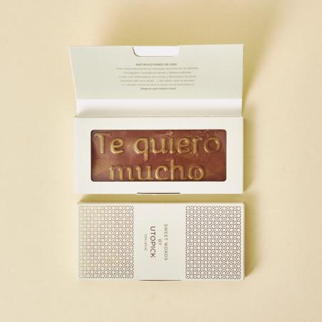 Chocolate Utopick "Te quiero mucho"