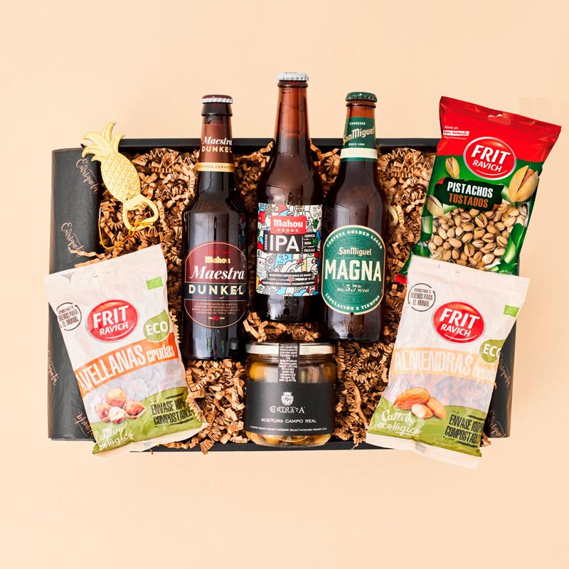 Cesta regalo para mujeres amantes de la cerveza image number null