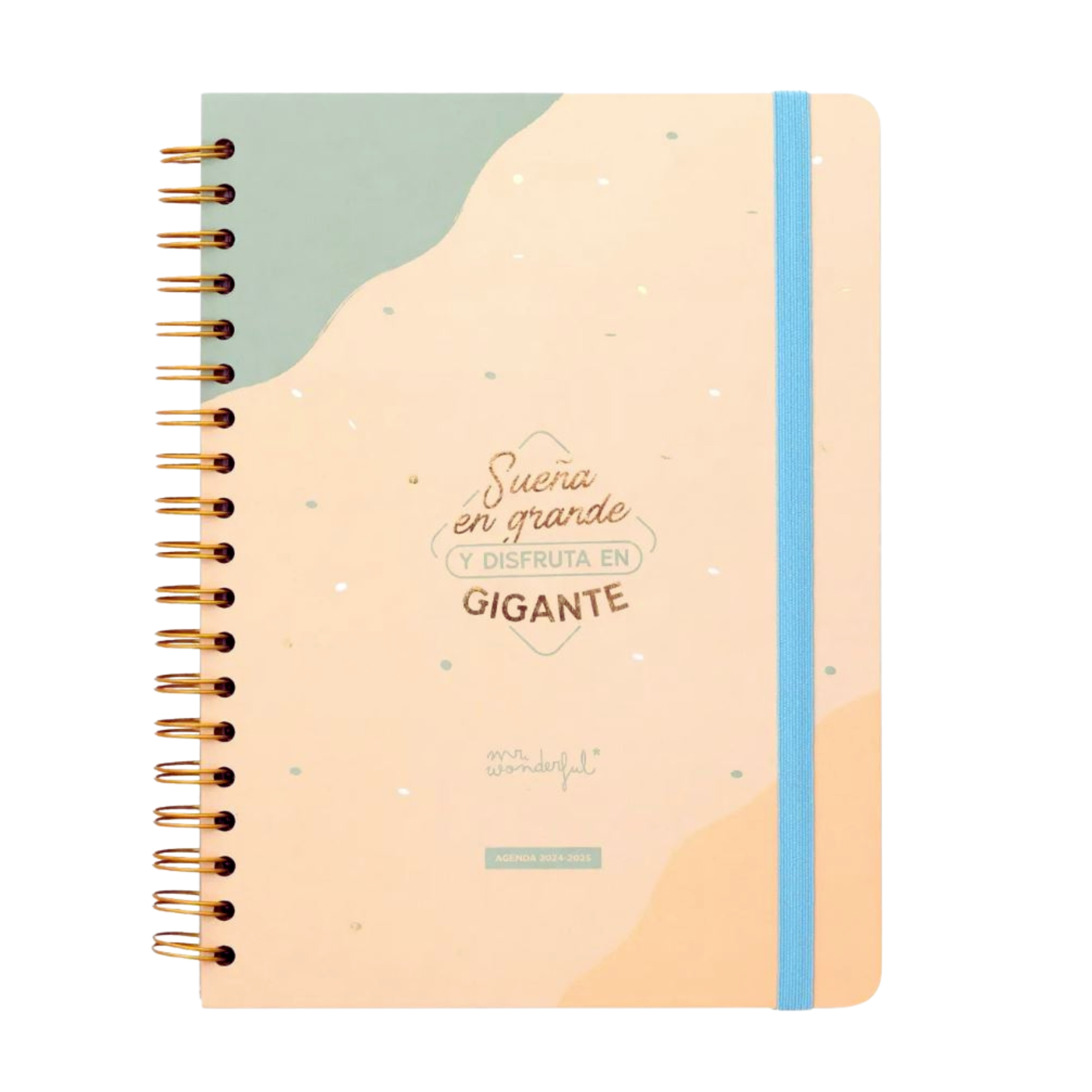 Imagen agenda de la marca Mr Wonderful Sueña en Grande y Disfruta en Gigante