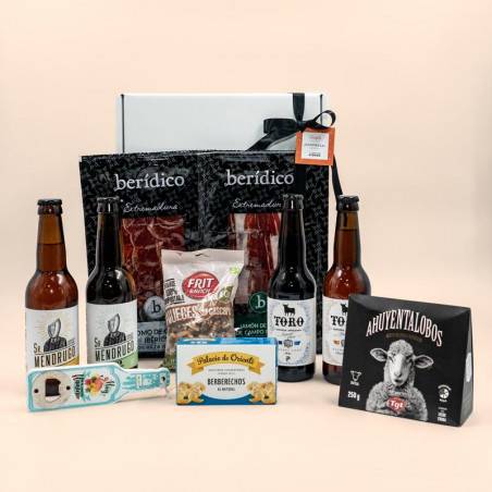 Cesta Aperitivo más Completo con Cervezas Mica