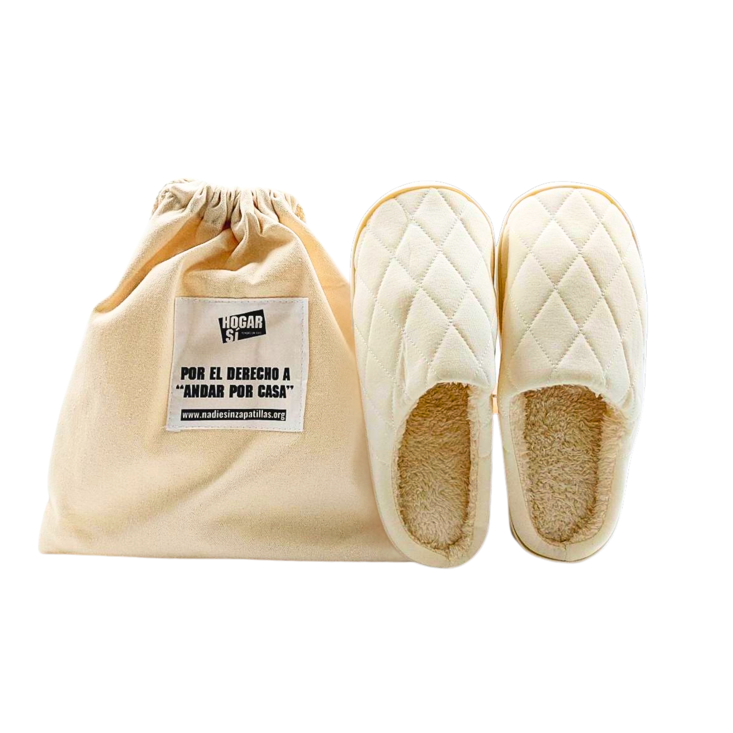Zapatillas de Estar por Casa Solidarias Beige image number null