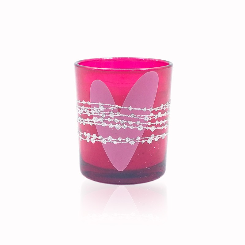 Vela Romántica Perfumada Gran Corazón