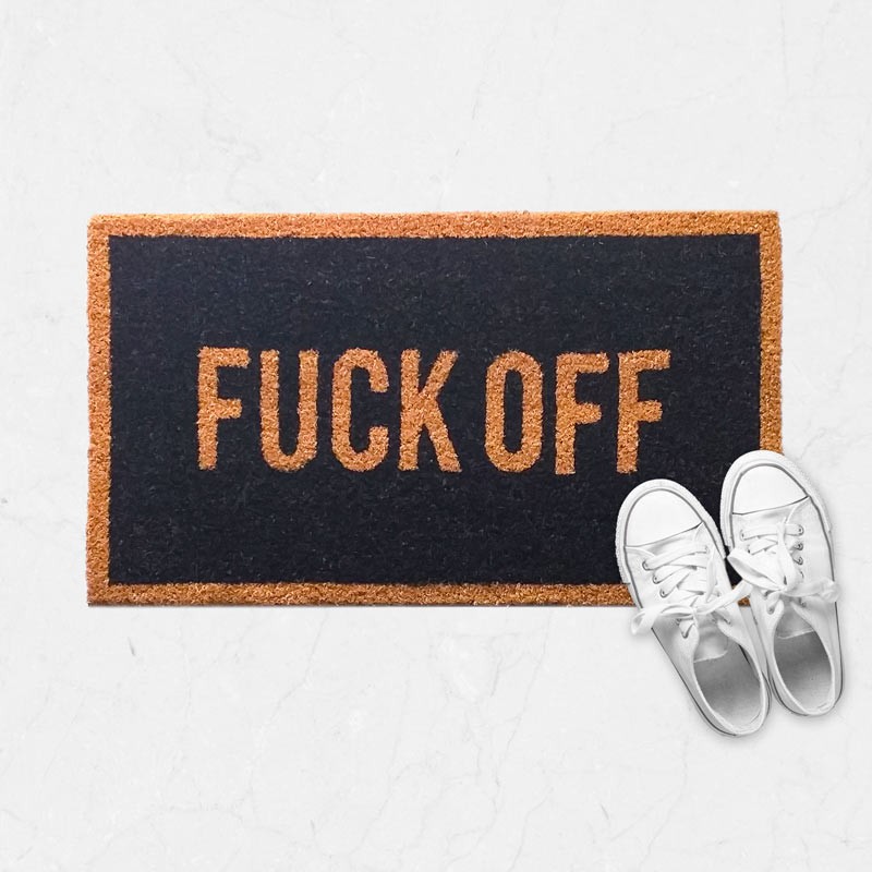 Felpudo Friki Fuck Off image number null