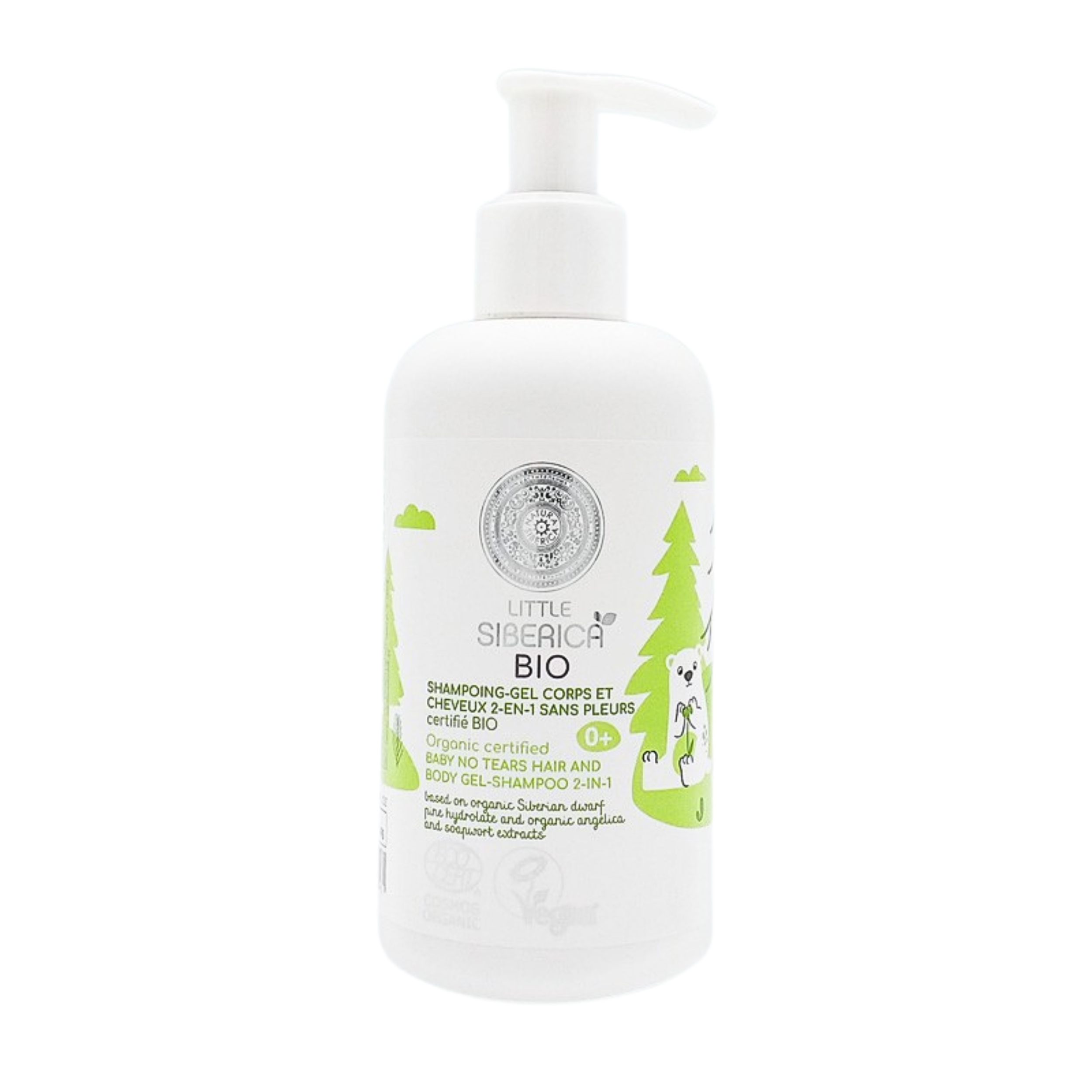Champú y Gel de Baño para Bebé Little Siberica BIO
