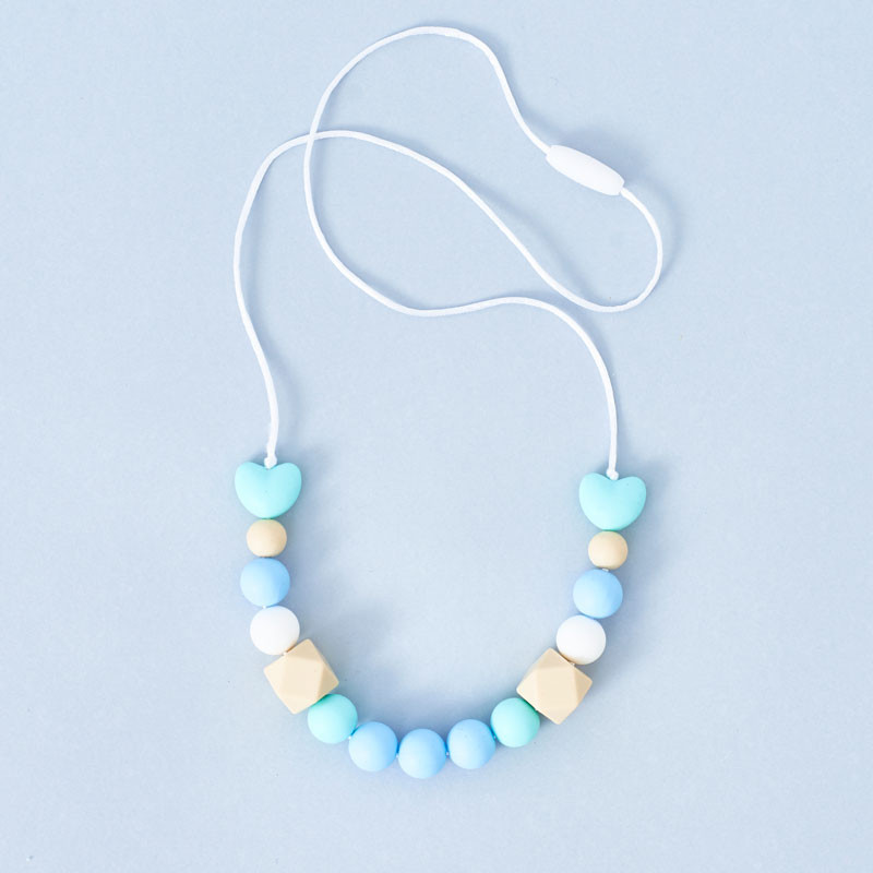 Collar de lactancia azul Bauba image number null