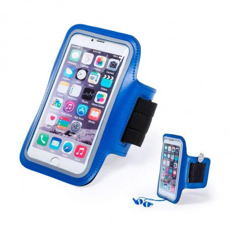 Brazalete para el móvil azul