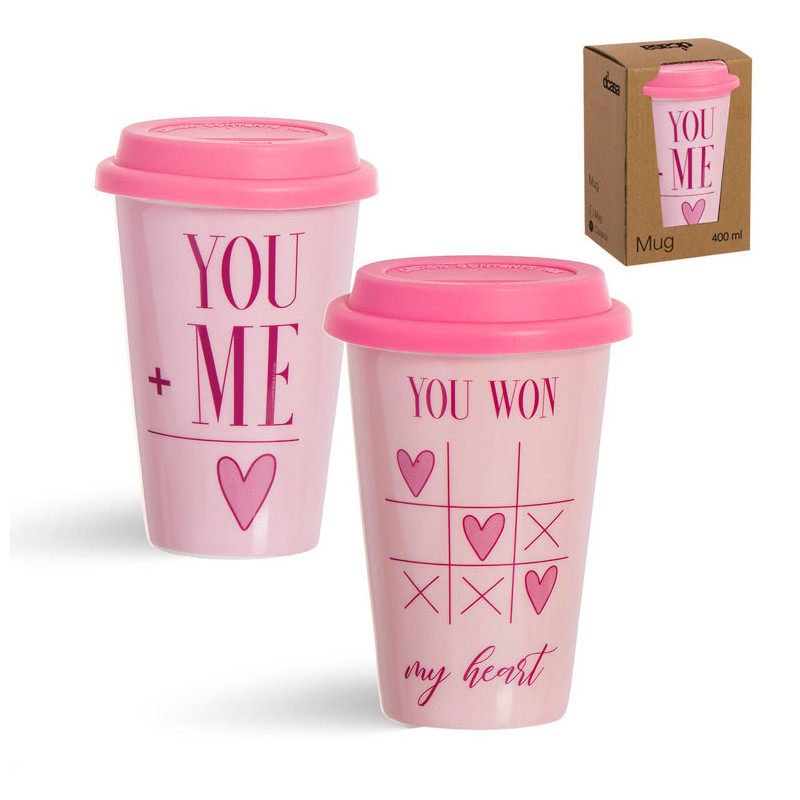 Mug o Taza térmica con frase romántica