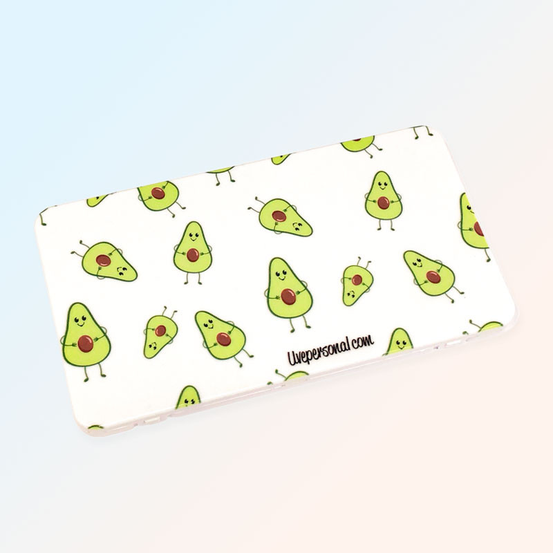Estuche porta mascarillas higiénicas modelo Aguacates
