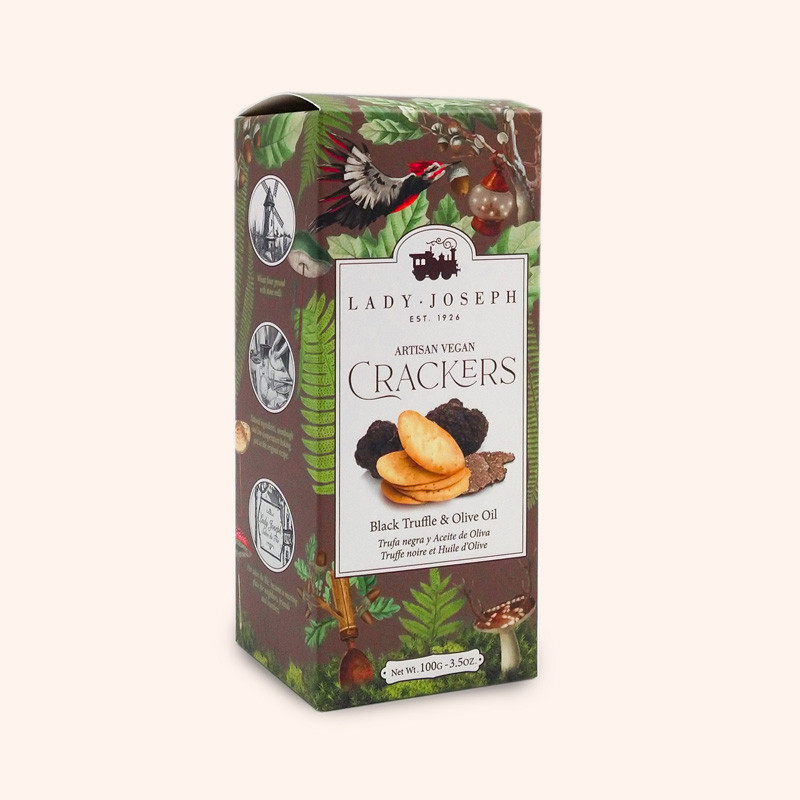 Crackers Lady Joseph de Trufa Negra y Aceite de Oliva